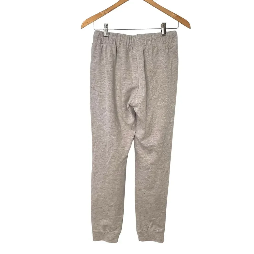 Vocal Distressed Joggers Grey Sweatpants Silver Studs S - Picture 2 of 5